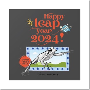 Happy Leap Year! Posters and Art